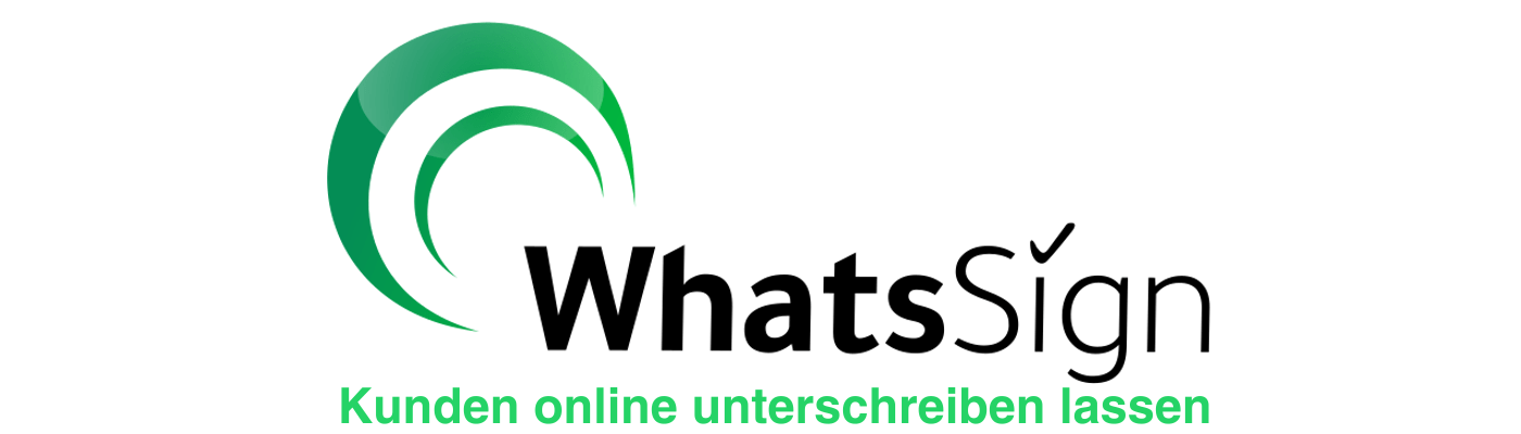 Kunden online unterschreiben lassen mit WhatsSign