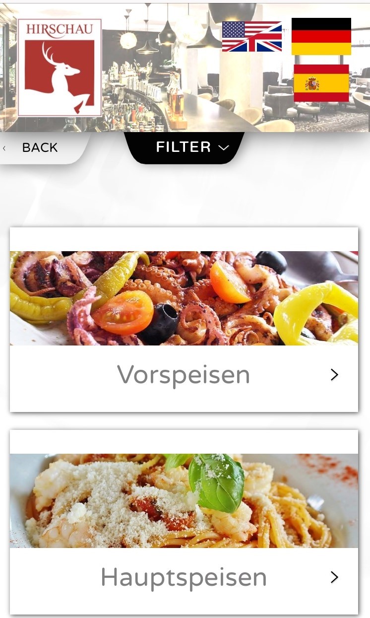 app2get-Live-Speisekarte